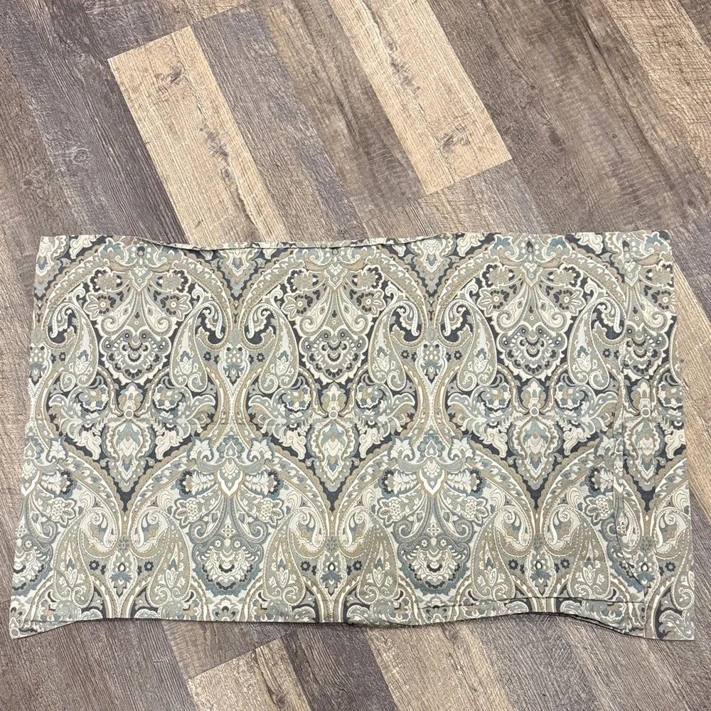 Pottery Barn Nackenna King Pillow Cover Multicolor Paisley Decorative